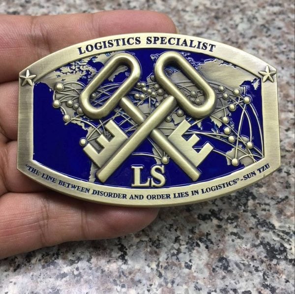 Custom Military Belt Buckles Pitch and Rudder