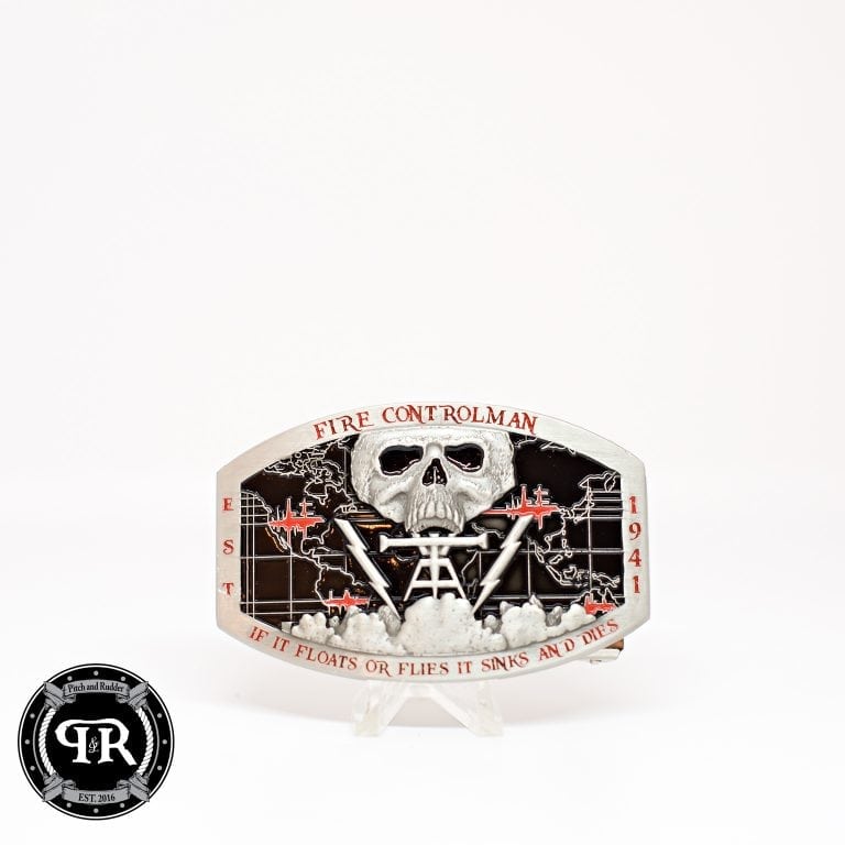 FC Custom Belt Buckle | Navy Custom FC Belt Buckle