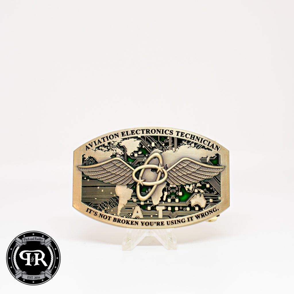 Navy Enlisted Custom Belt Buckle: Chief Petty Officer: CPO