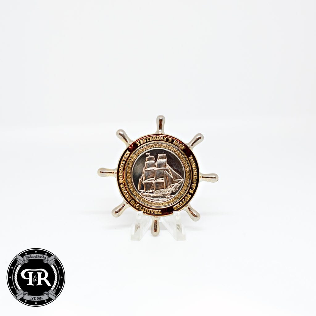 custom CPO challenge Coin // Custom Chief Mess Coins by Pitch adn Rudder