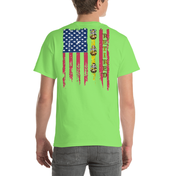 retired navy chiefs, navy chief, navy chief pride, navy chief apparel, custom navy chief shirt, navy chief flag shirt, dd-214, retired and loving it, cpo retired, cpo pride, cpo apparel, custom cpo apparel, cpo shirts, custom cpo shirts