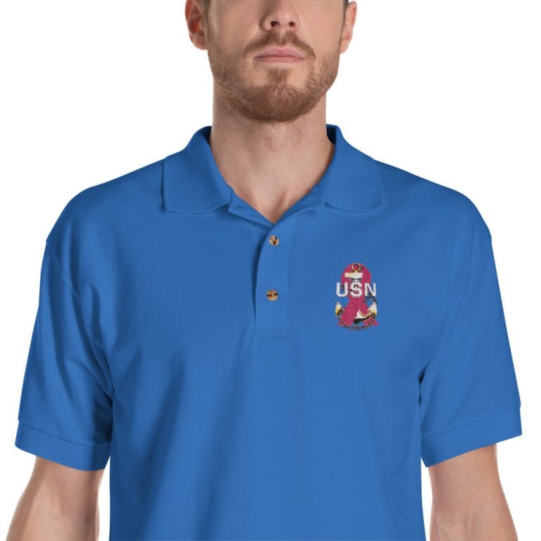 us navy chief polo shirt