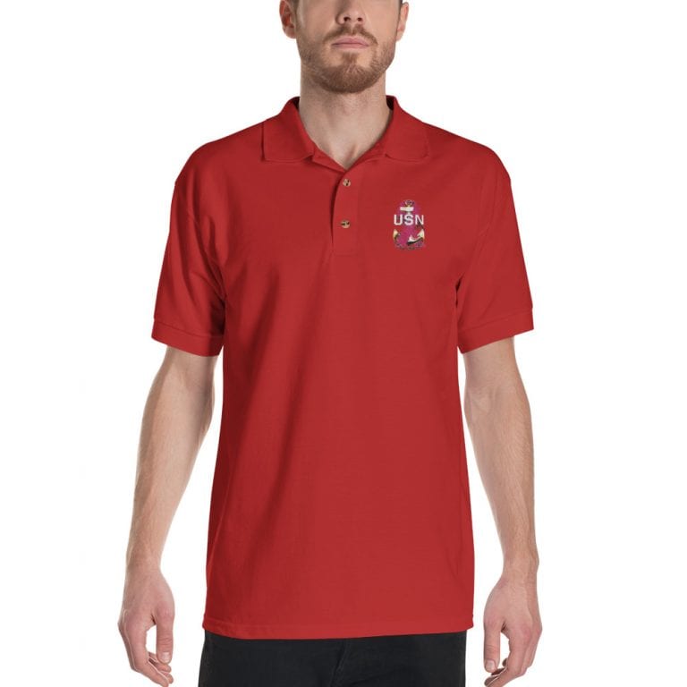 us navy chief polo shirt