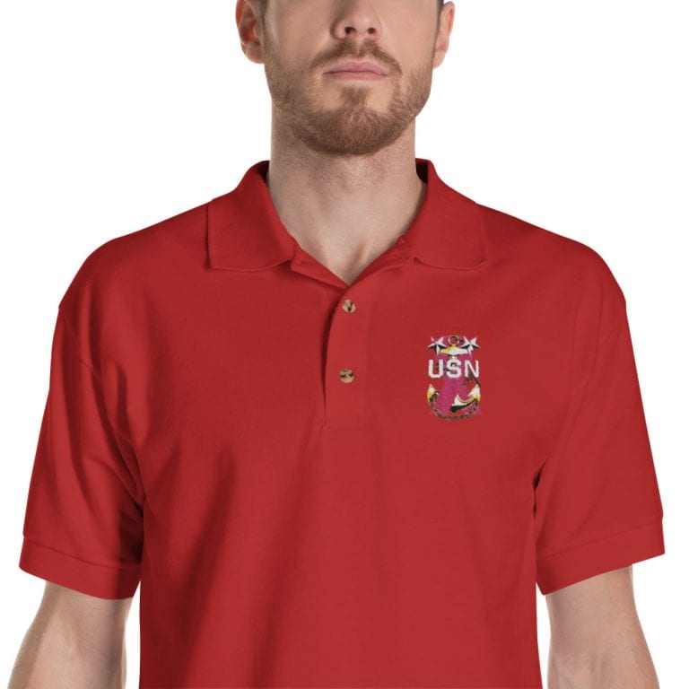 us navy chief polo shirt