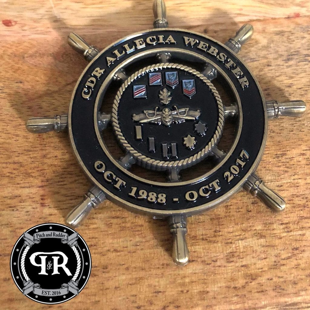 Retirement Challenge Coin, How Should you Design one.