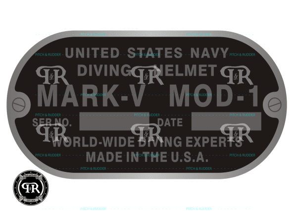 Custom Navy Diver Belt Buckle - USN Diver Mark-V Mod-1 Buckle - Image 2
