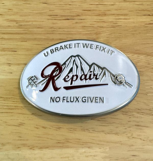 Custom Belt Buckle - No Flux Given