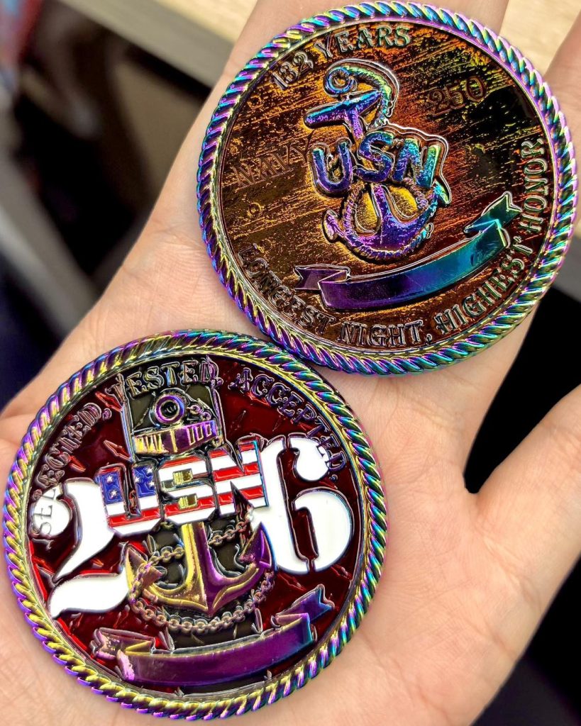 Navy Chief 2025 (FY26) Season Coin - Image 3