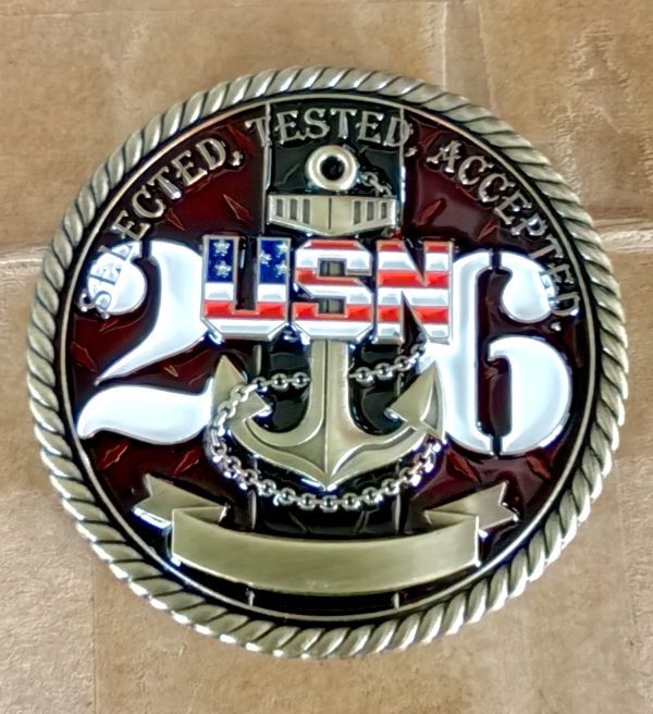 Navy Chief 2025 (FY26) Season Coin