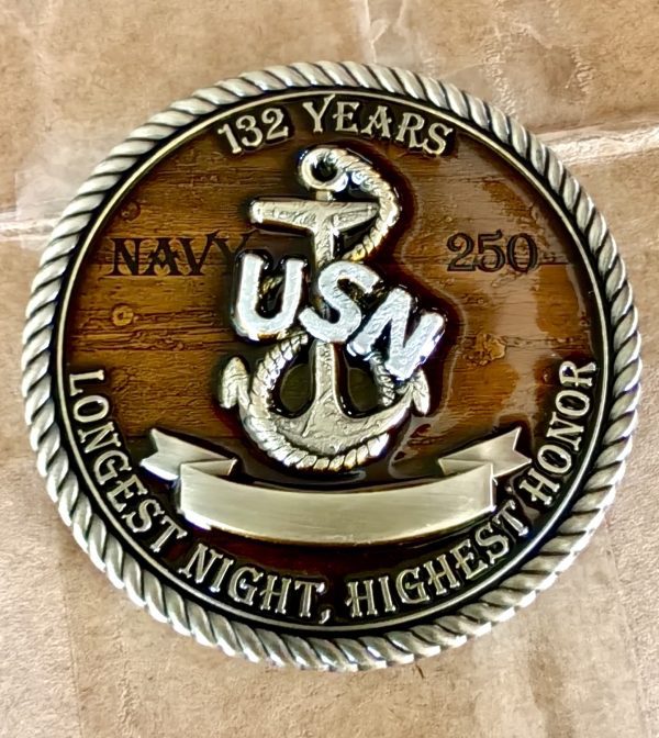 Navy Chief 2025 (FY26) Season Coin - Image 2