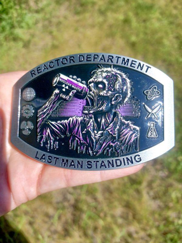 Custom Navy Reactor Buckle - Nuke Reactor Last Man Standing - Image 2