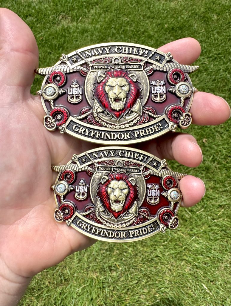 You're a Chief. Buckle/ Coin limited run.